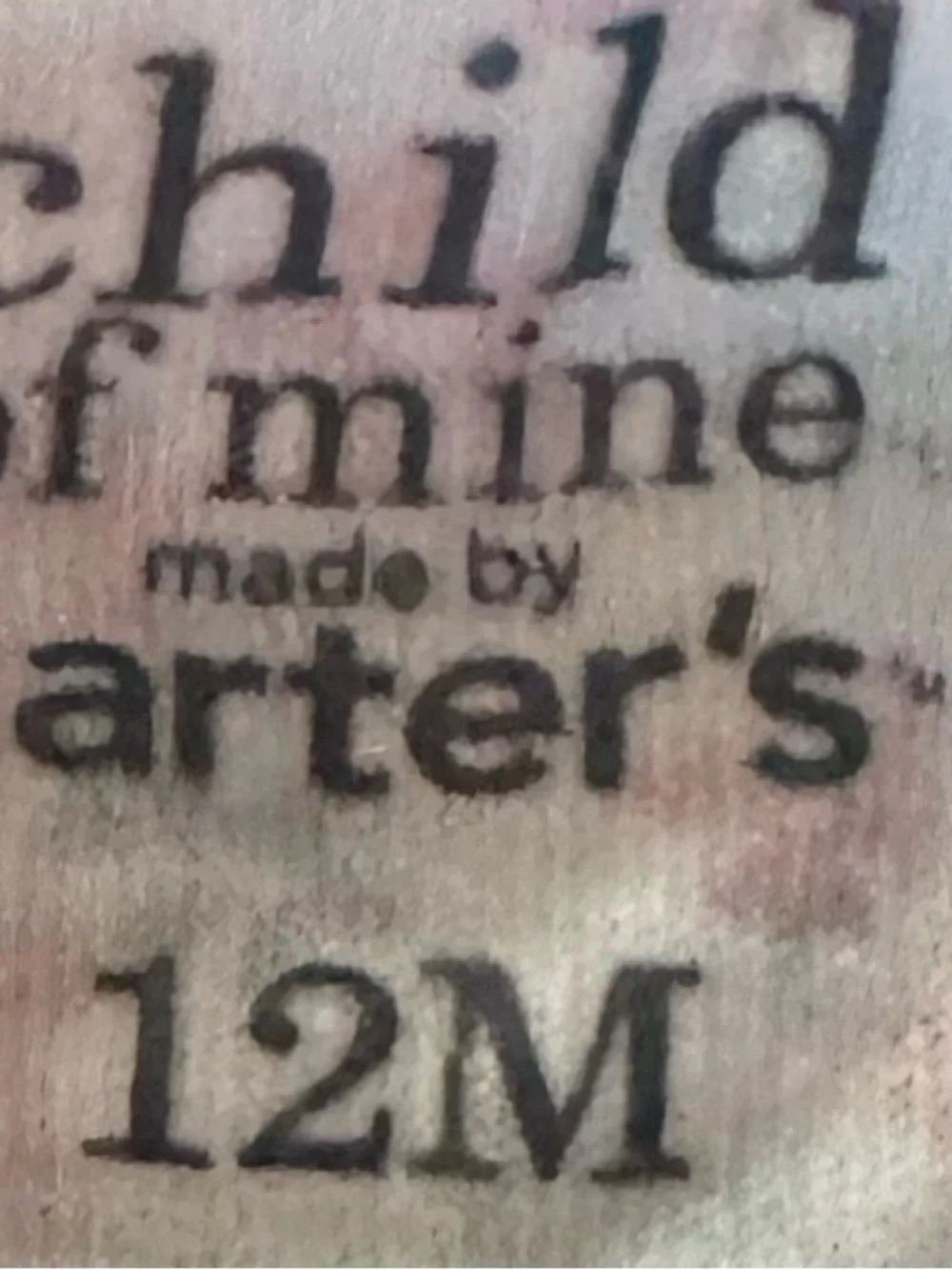 Carter's Cream & Red Striped Knit Sweater with Rust Corduroy Pants